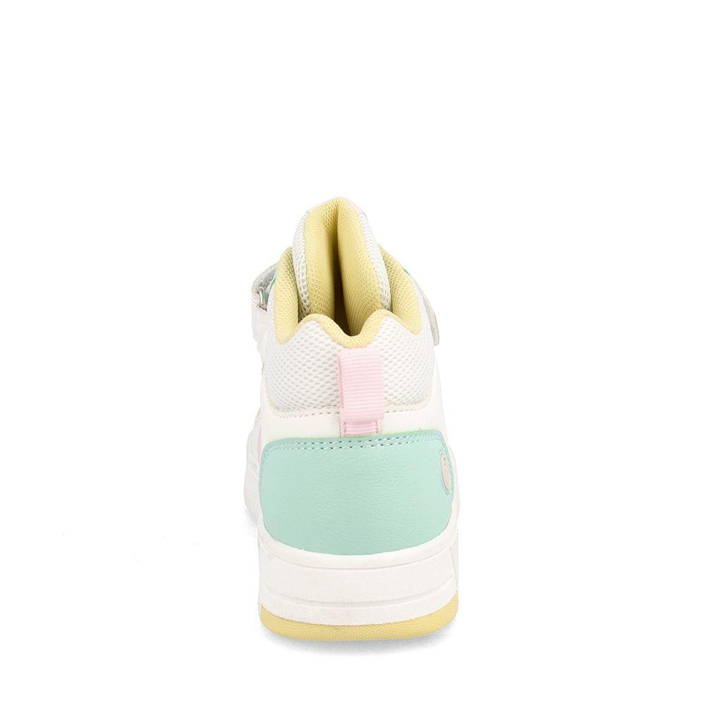 ZAPATILLA NIÑA BUBBLEGUMMERS ARNIE BLANCO VERDE 30-33-2