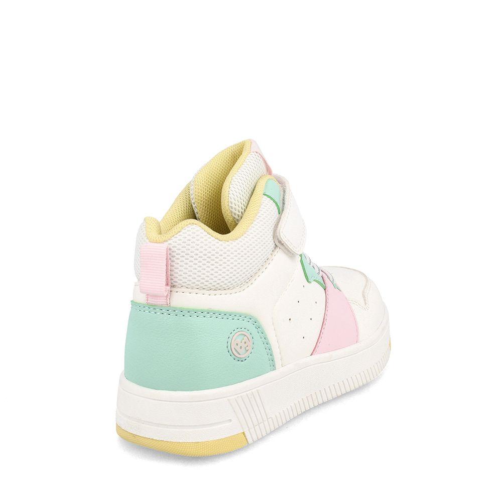 ZAPATILLA NIÑA BUBBLEGUMMERS ARNIE BLANCO VERDE 30-33-3