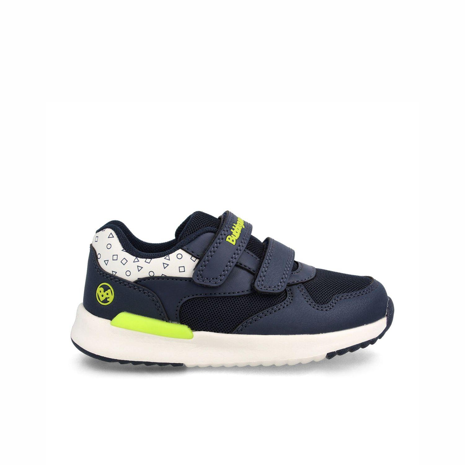 Zapatilla Niño Bubblegummers Speed Lite Azul Marino - Verde-0