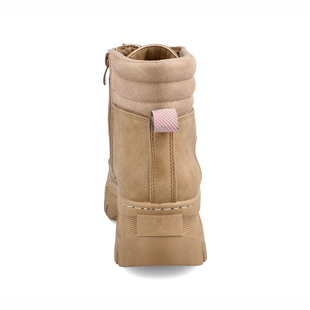 Botín Mujer Bata Yupi Camel-2