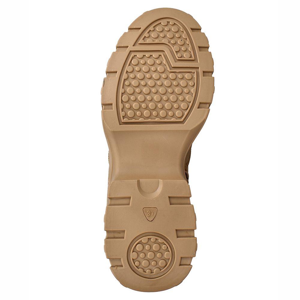 Botín Mujer Bata Yupi Camel-6