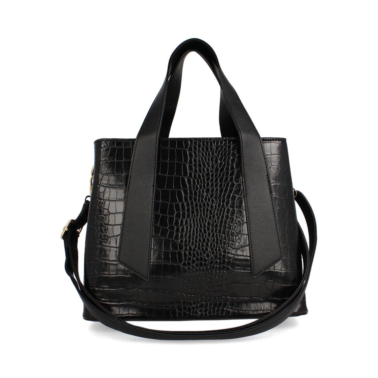 Cartera Mujer Bata 3X1 Negro-2