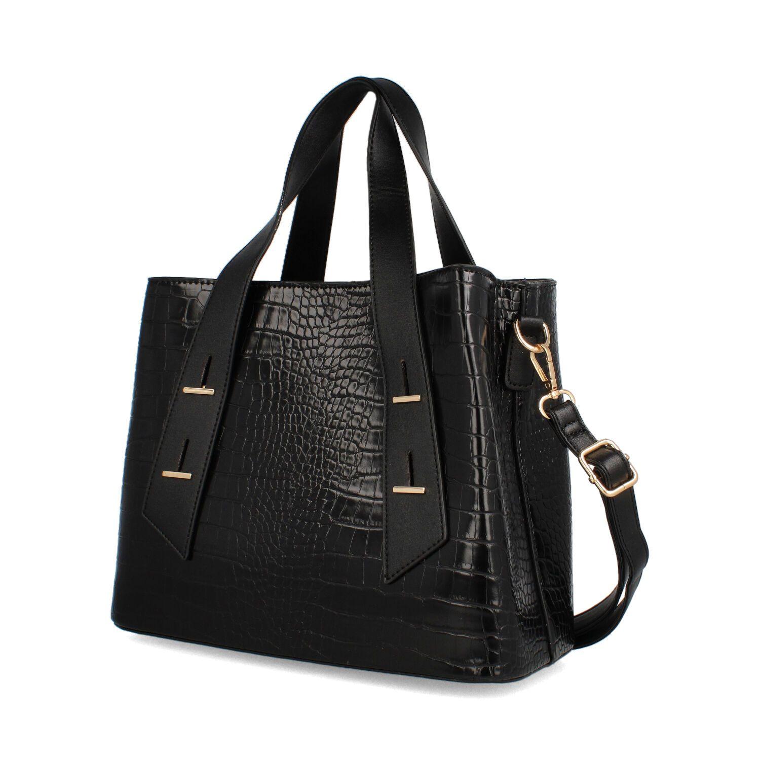 Cartera Mujer Bata 3X1 Negro-3