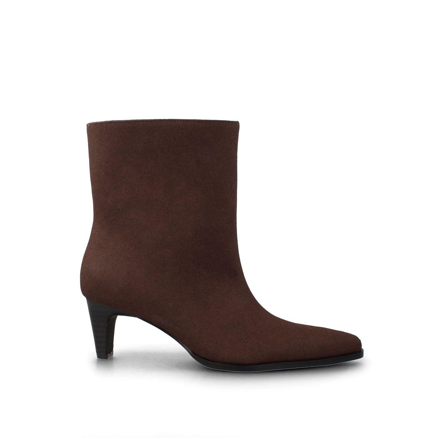 Botín Mujer Bata Ursa Café-0