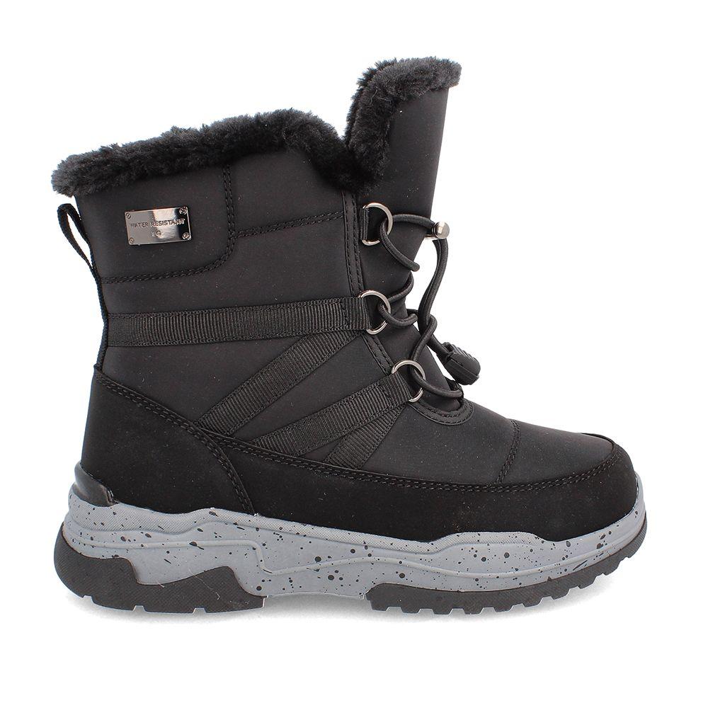 BOTA NIÑA BUBBLEGUMMERS NEVADO NEGRO 34-38-4