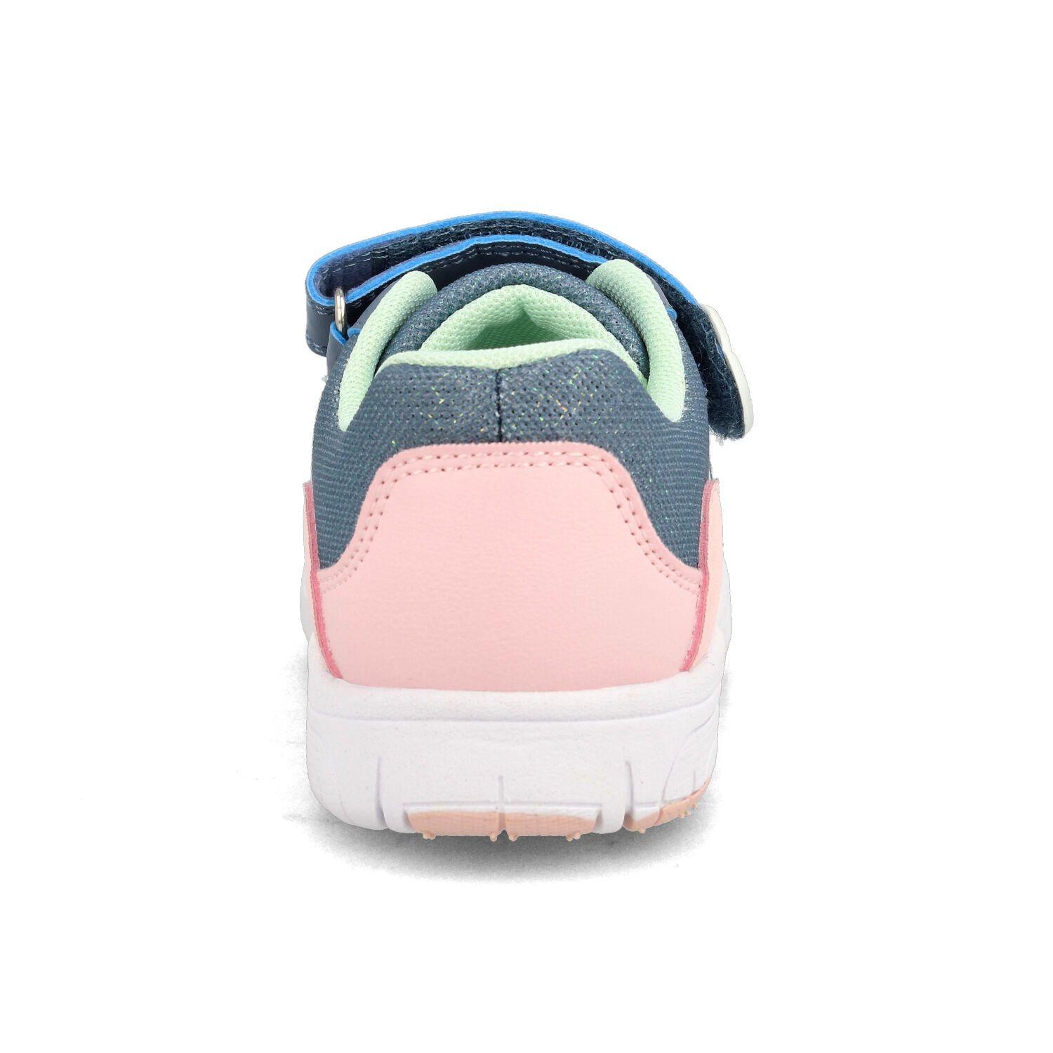 Zapatilla Niña Bubblegummers Soft Walker Azul Marino - Rosa Claro-2