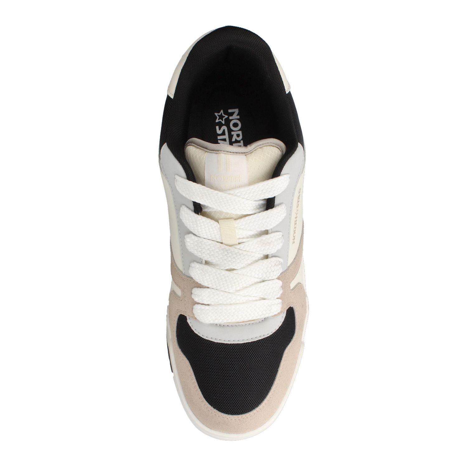 Zapatilla Hombre North Star Skater Wave Blanco-3