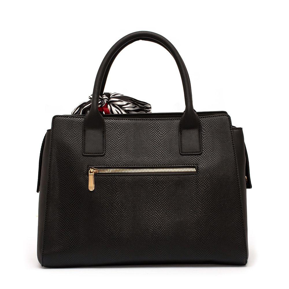 Cartera Mujer Bata Damaris Negro-2
