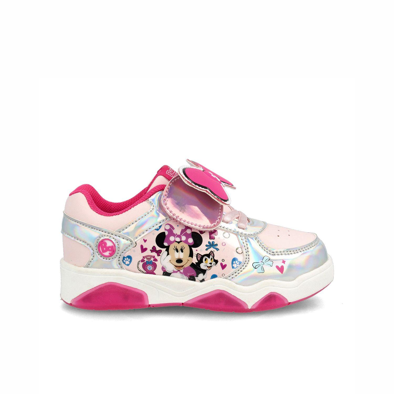 Zapatilla Niña Bubblegummers Minnie Rosado Claro-0