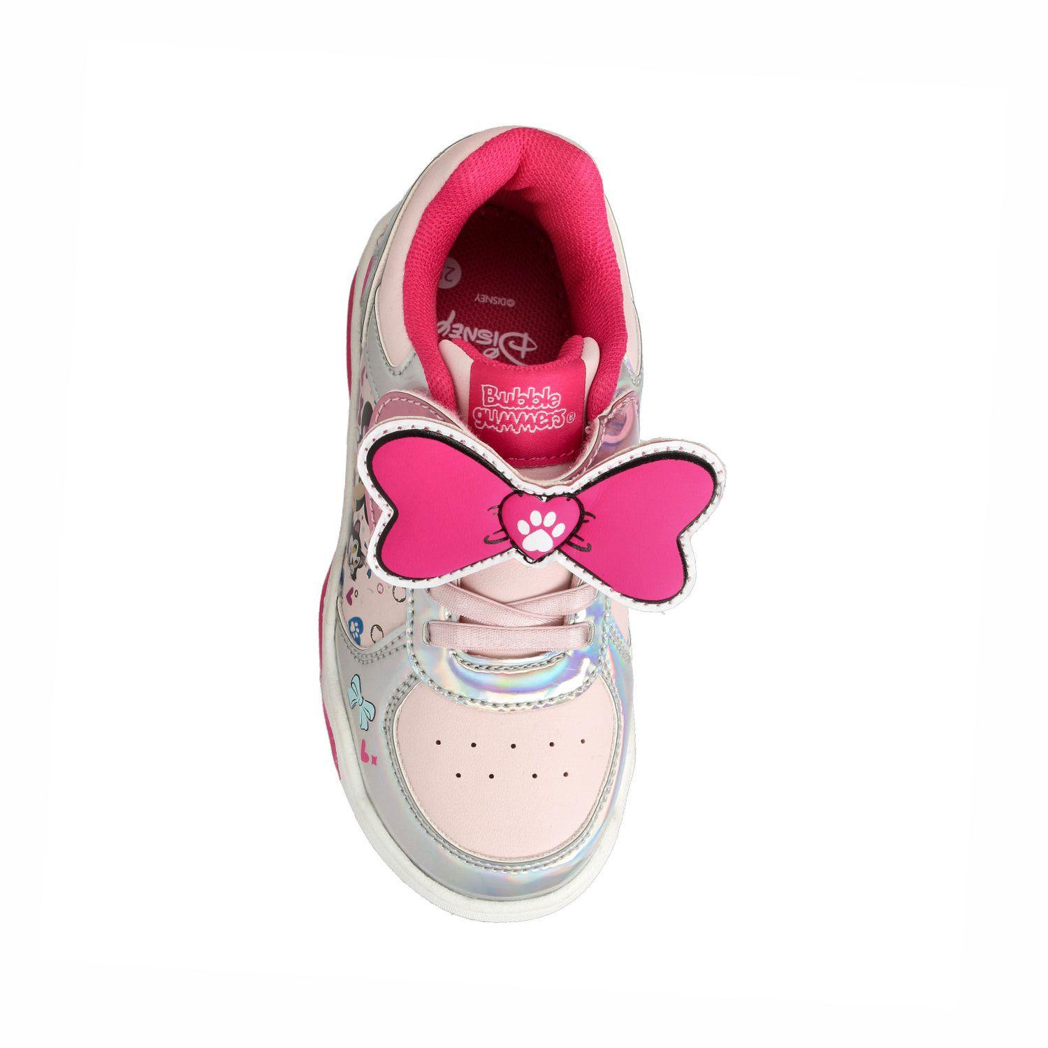 Zapatilla Niña Bubblegummers Minnie Rosado Claro-3