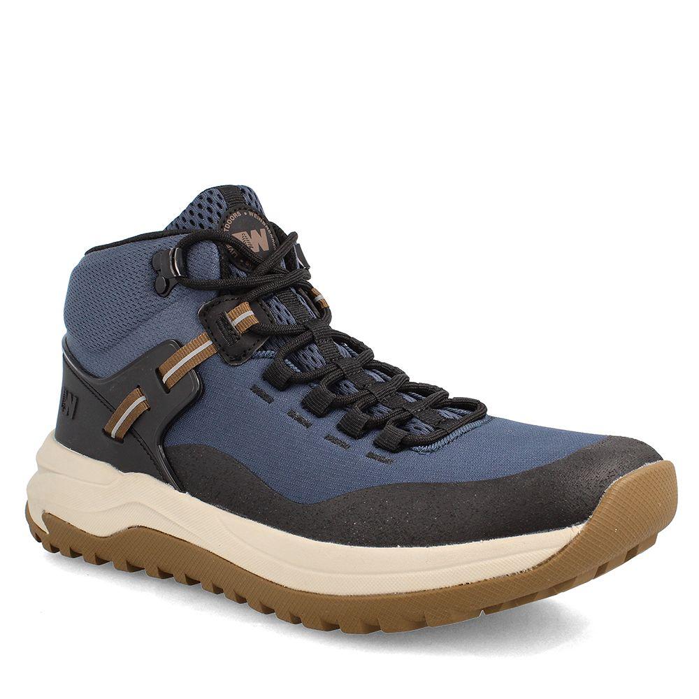 Botín Hombre Weinbrenner Vanguard Imperial Azul Marino - Caqui-1