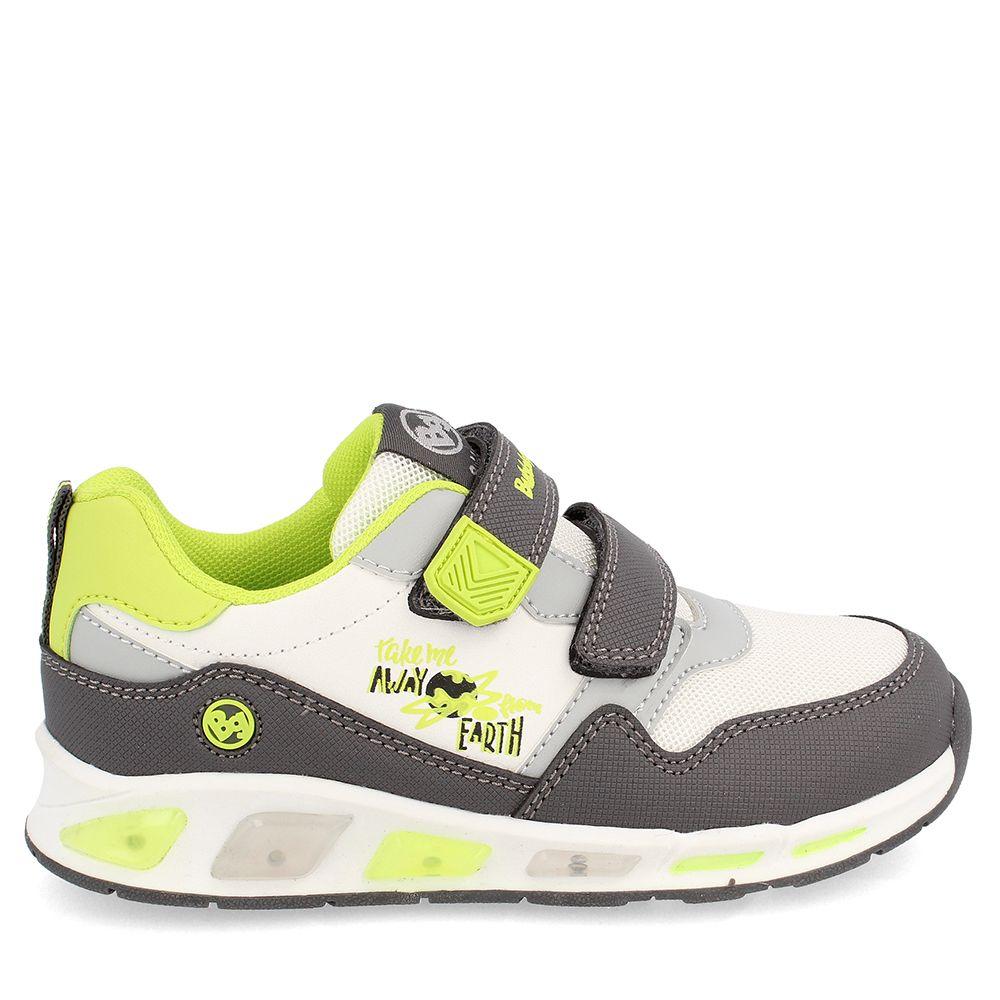 ZAPATILLA NIÑA BUBBLEGUMMERS ARAGON CON LUCES BLANCO 30 - 33-4