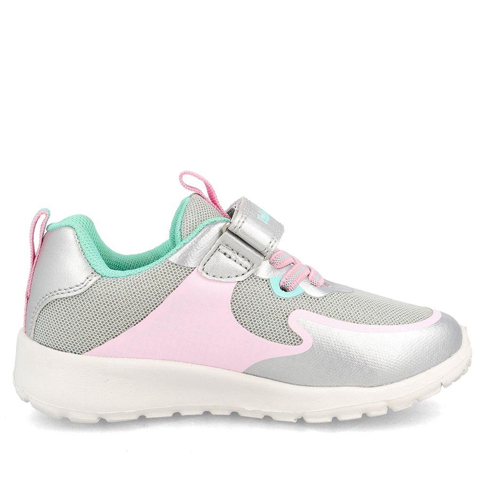 ZAPATILLA NIÑA BUBBLEGUMMERS WALTER PLATEADO 26-29-4