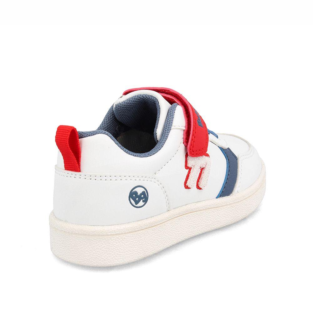 Zapatilla Niña Bubblegummers Clavel Blanco-Rojo-3