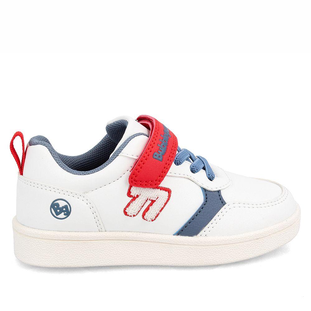 Zapatilla Niña Bubblegummers Clavel Blanco-Rojo-0