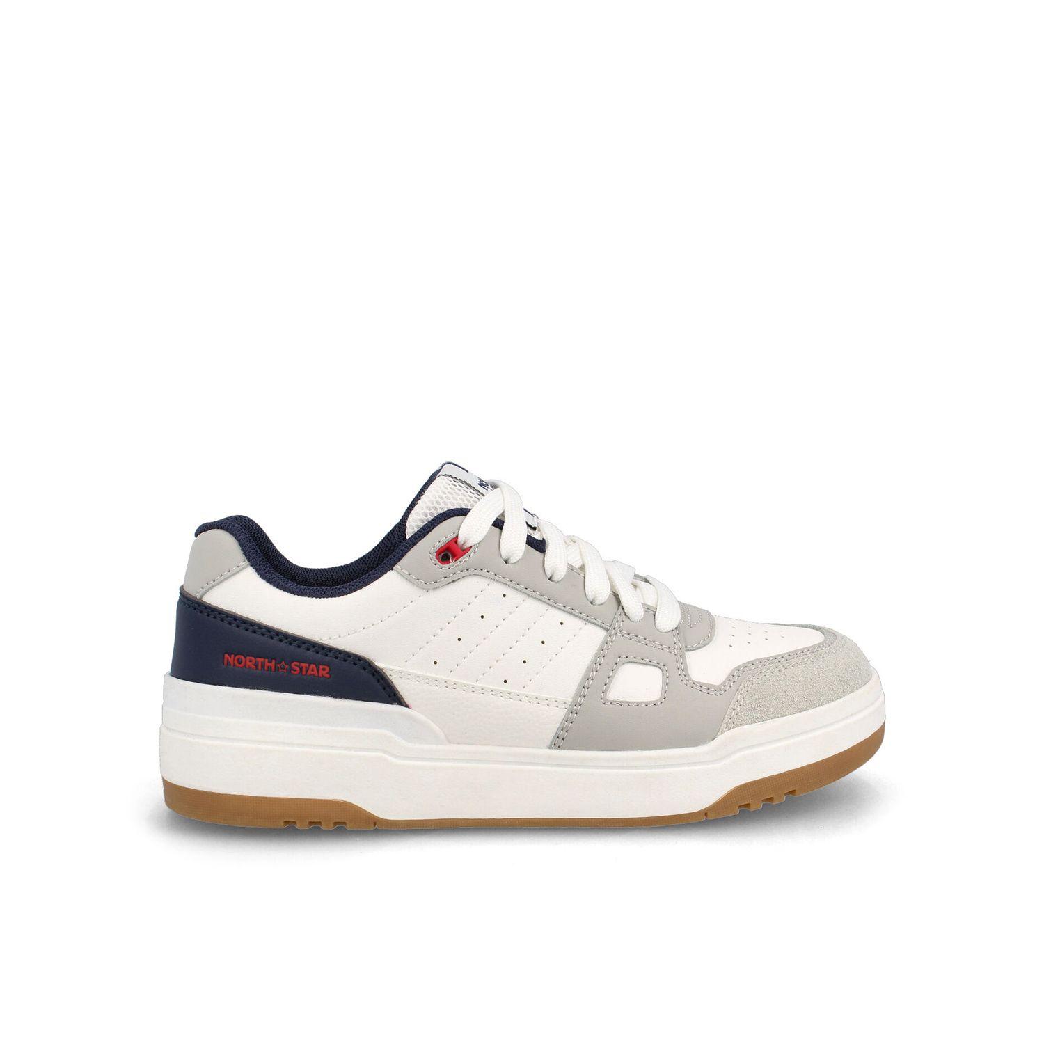 Zapatilla Niño North Star Prime Blanco-Azul-0