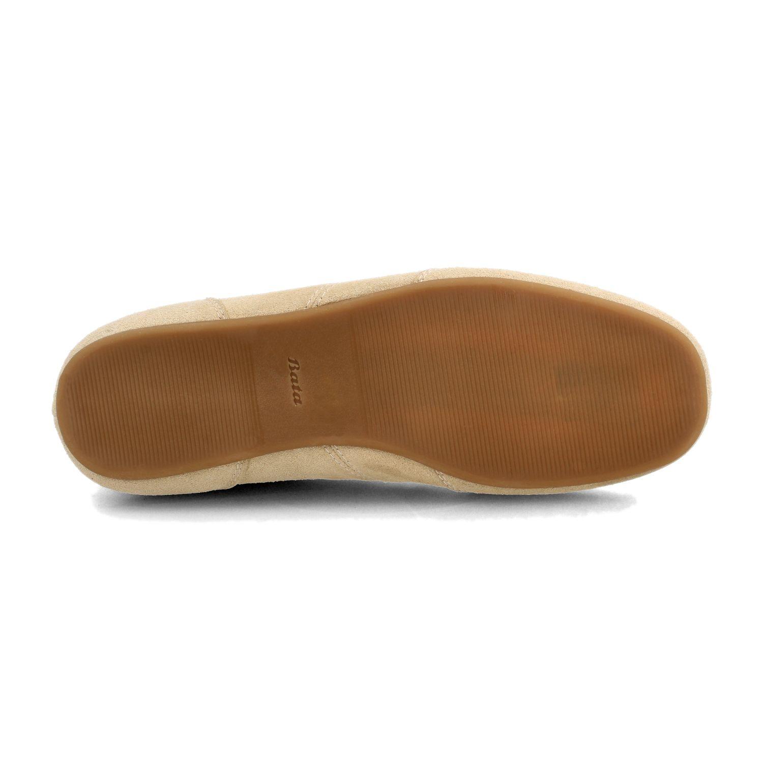 Zapatilla Mujer Bata Anversa Beige-4