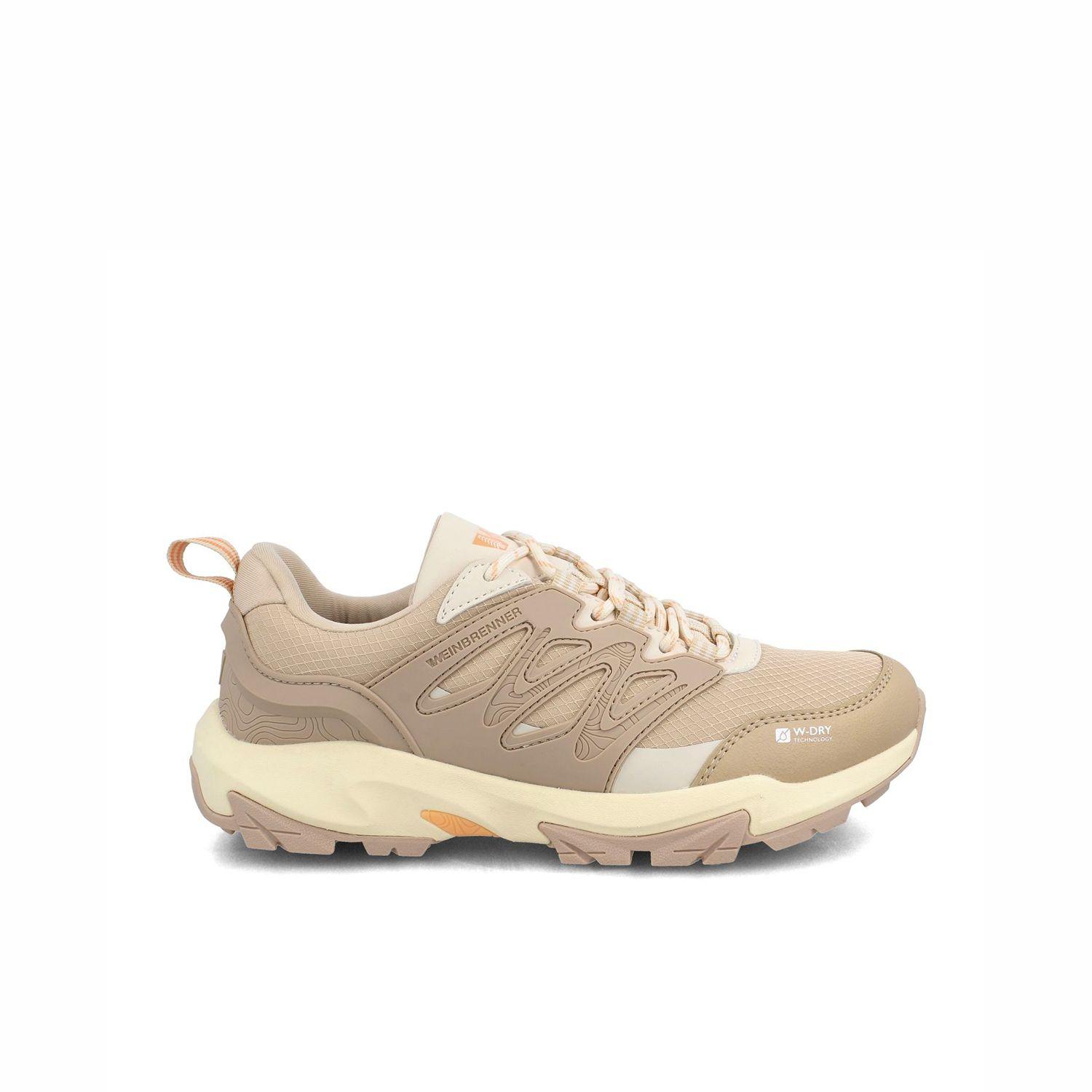 Zapatilla Outdoor Mujer Weinbrenner X-Hiker Drift Low Beige-0