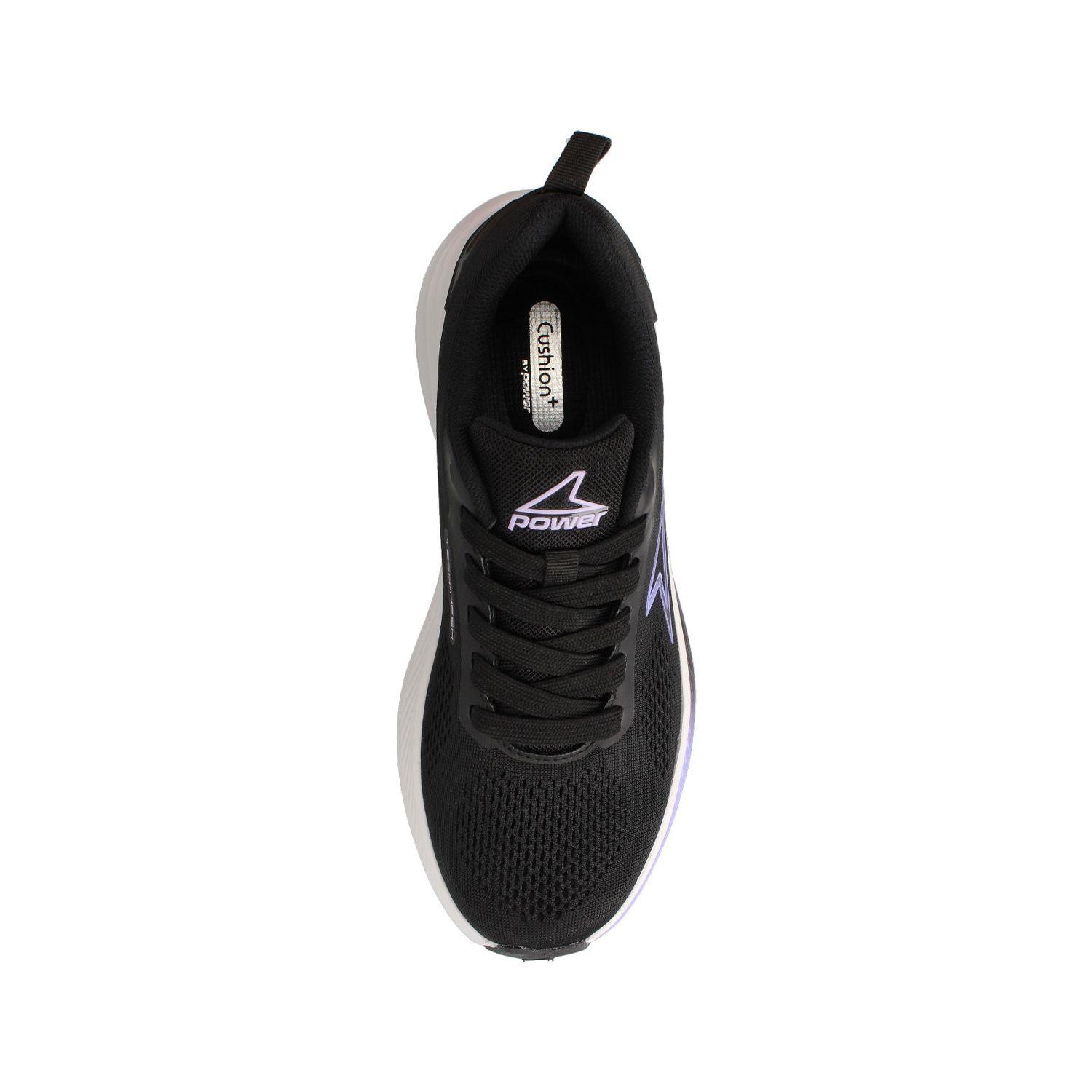 Zapatilla Deportiva Mujer Power Onda Sakai Negro-3