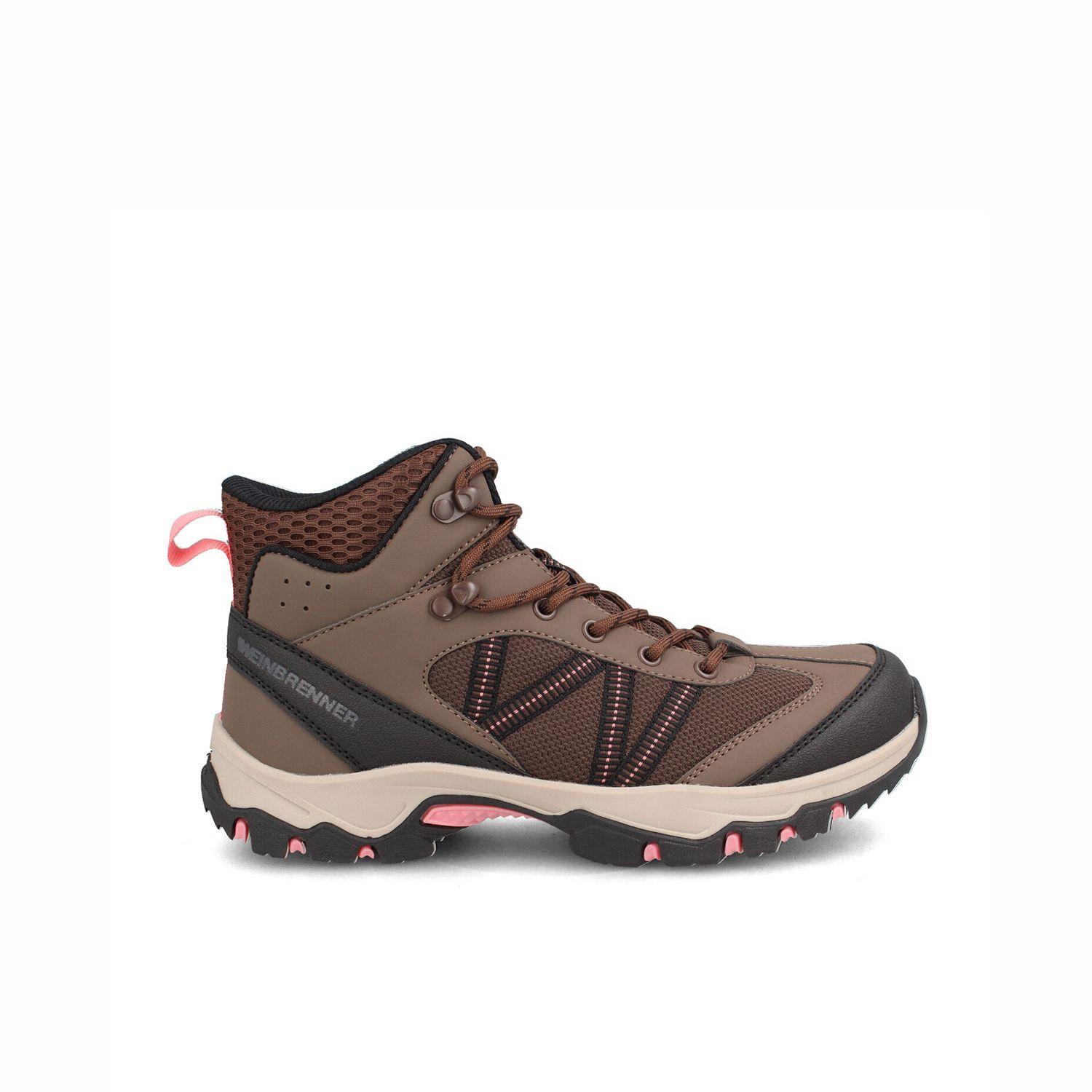 Botín Outdoor Mujer Weinbrenner Baxter Wayfind Hi Café Rosa-0