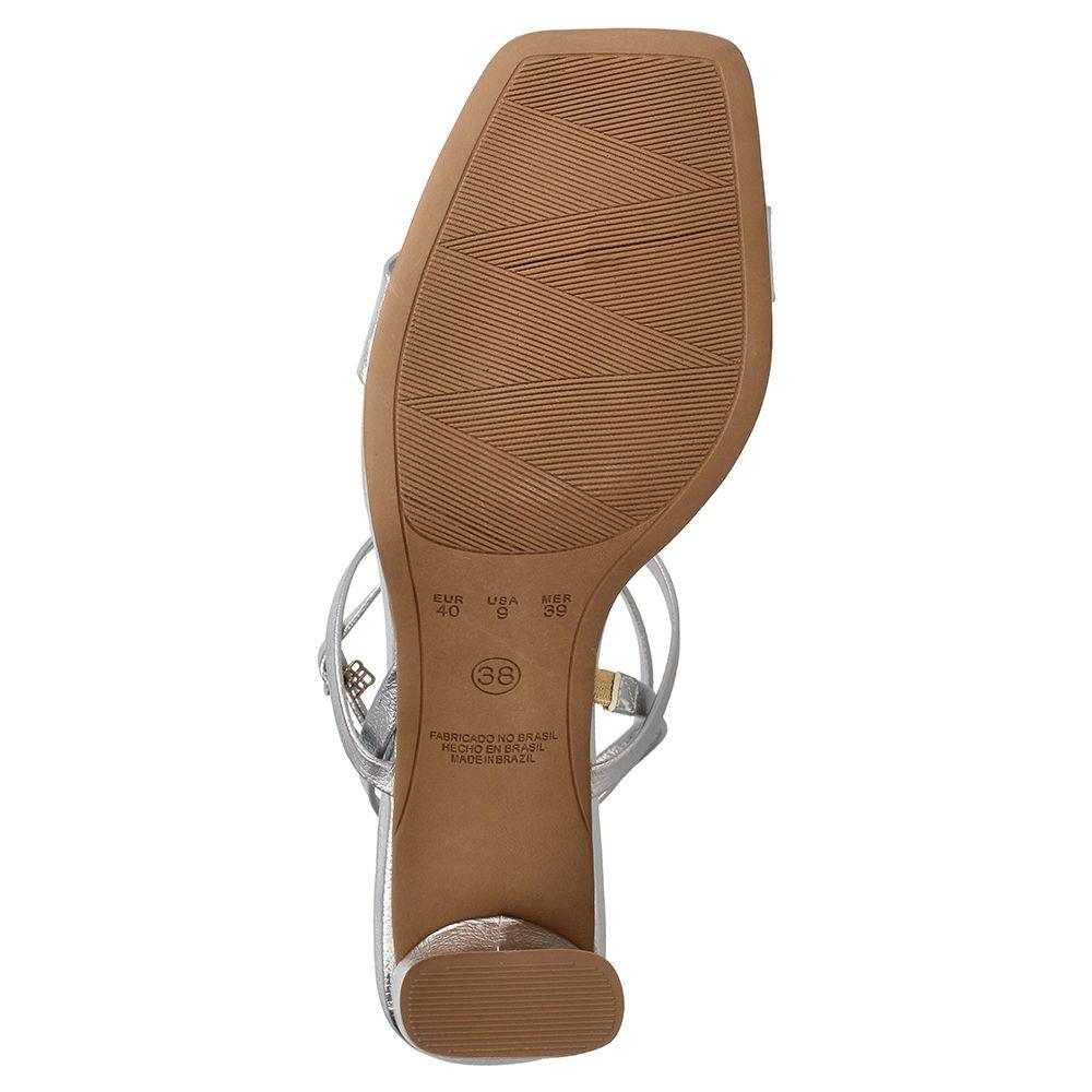 SANDALIA MUJER BATA LILA PLATA-6