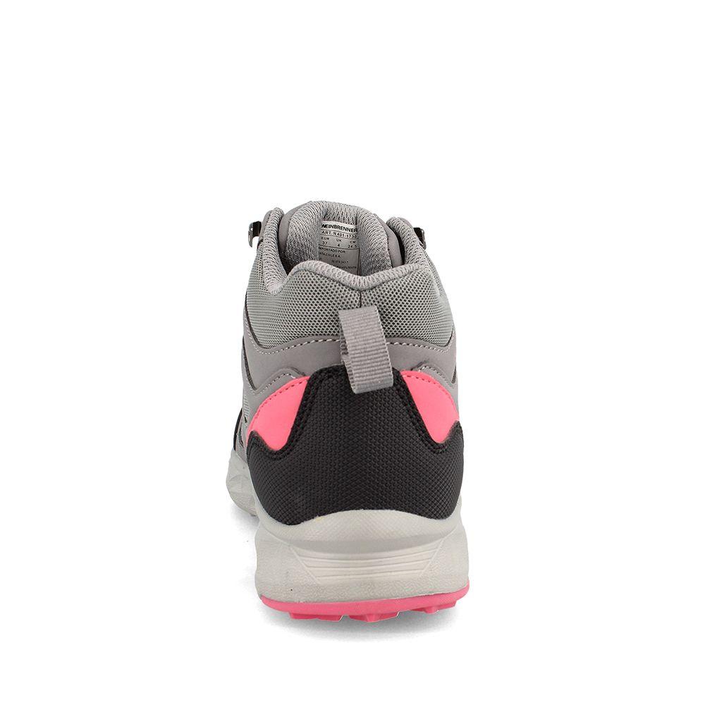 BOTÍN NIÑO WEINBRENNER KANSAS GRIS - ROSADO 34 - 38-2