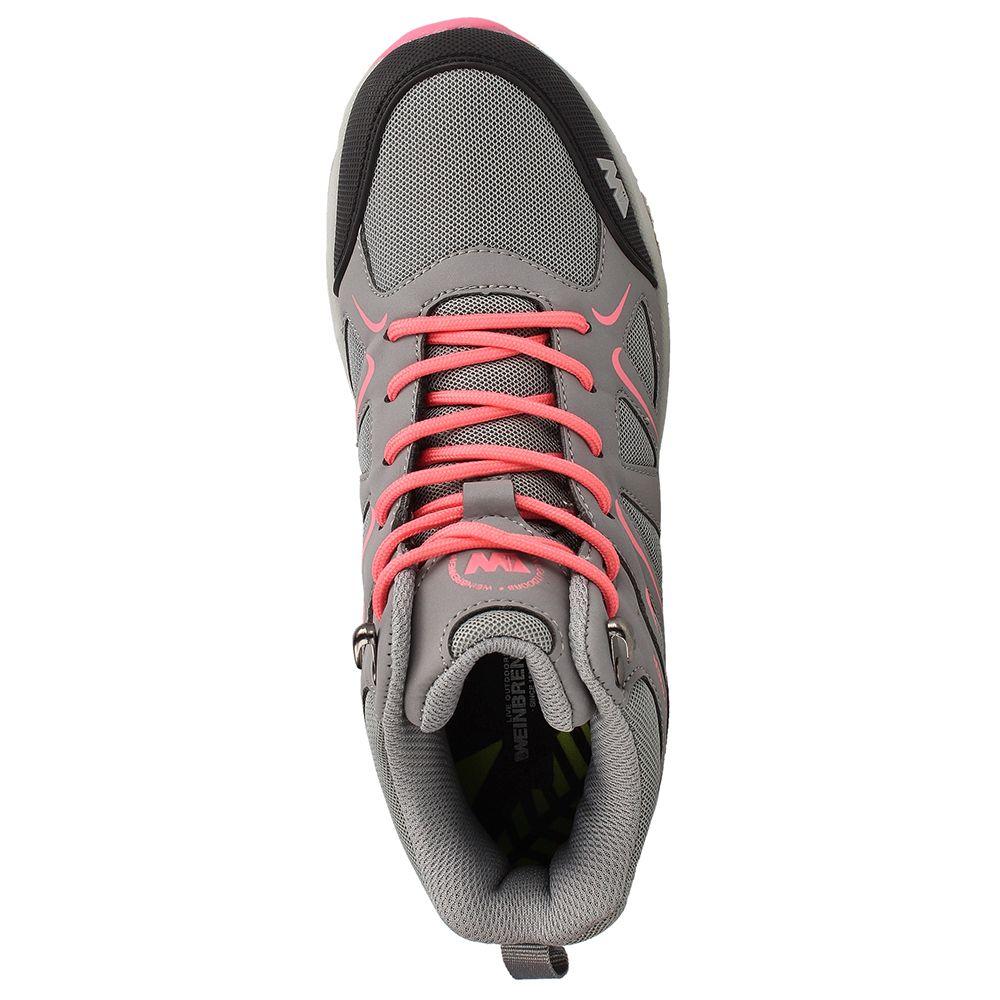 BOTÍN NIÑO WEINBRENNER KANSAS GRIS - ROSADO 34 - 38-5