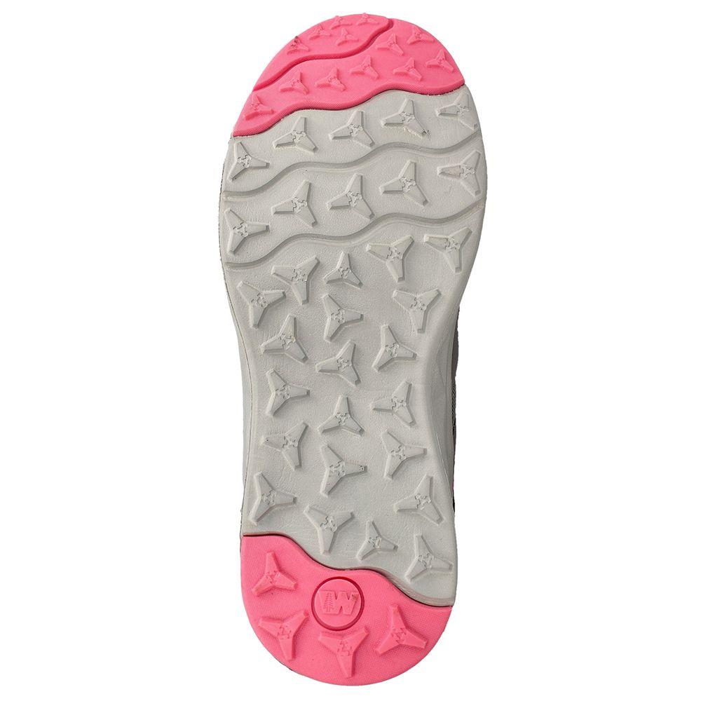 BOTÍN NIÑO WEINBRENNER KANSAS GRIS - ROSADO 34 - 38-6