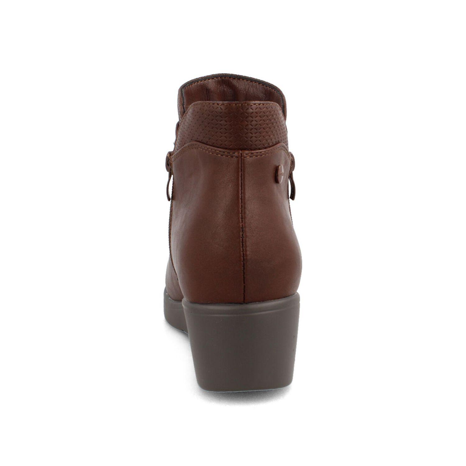 Botín Mujer Bata Comfit Alexandra Cafe-2