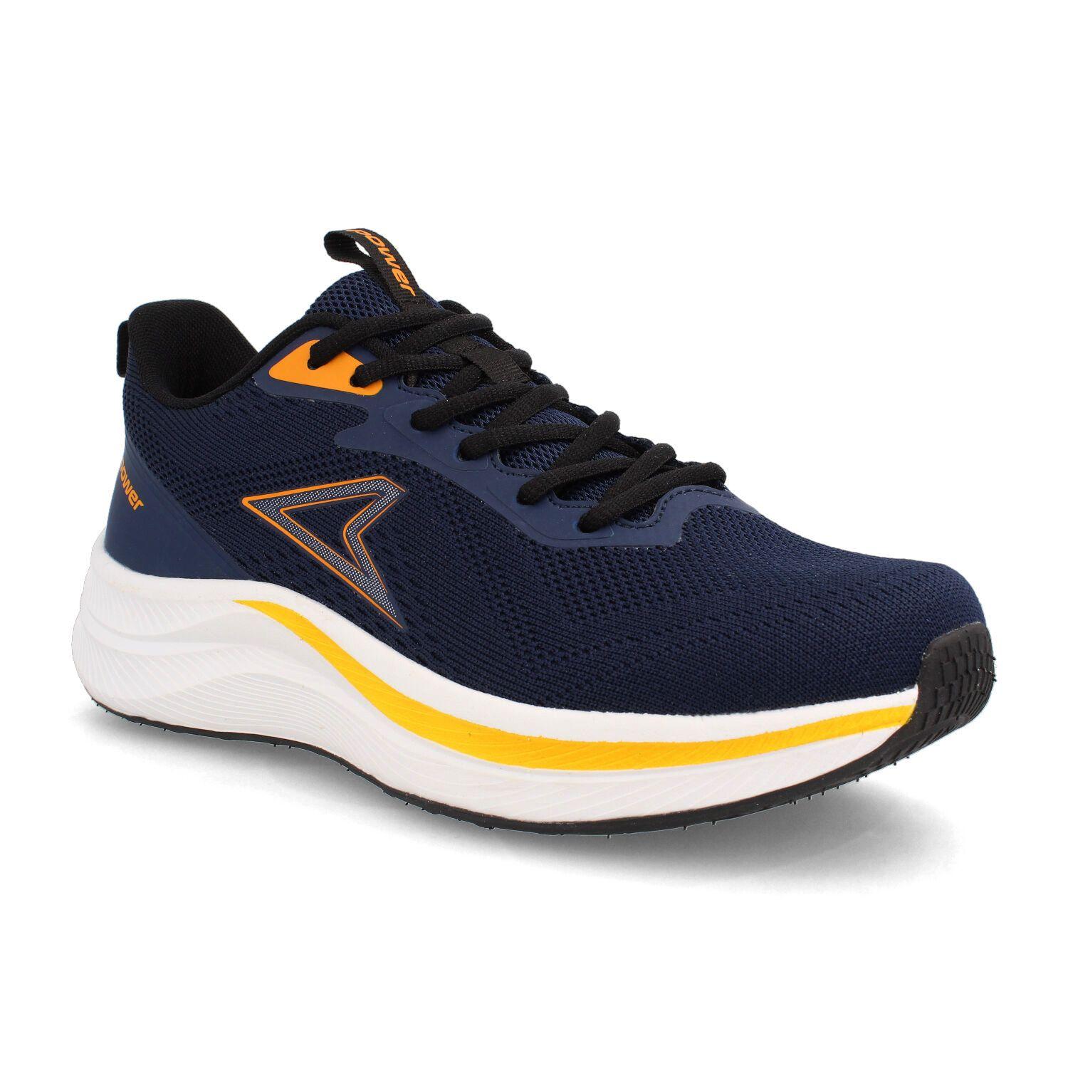 Zapatilla Hombre Power Guida Kumo Azul - Amarillo-1