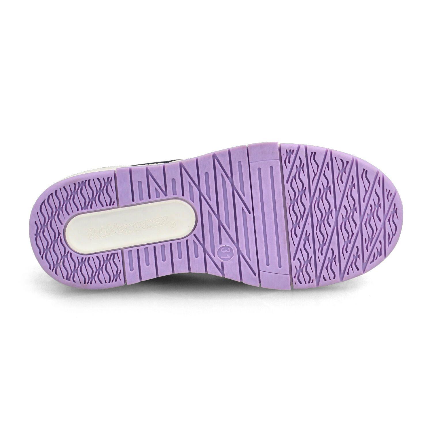 Zapatilla Niña Bubblegummers Airfoam Blanco-Azul-4