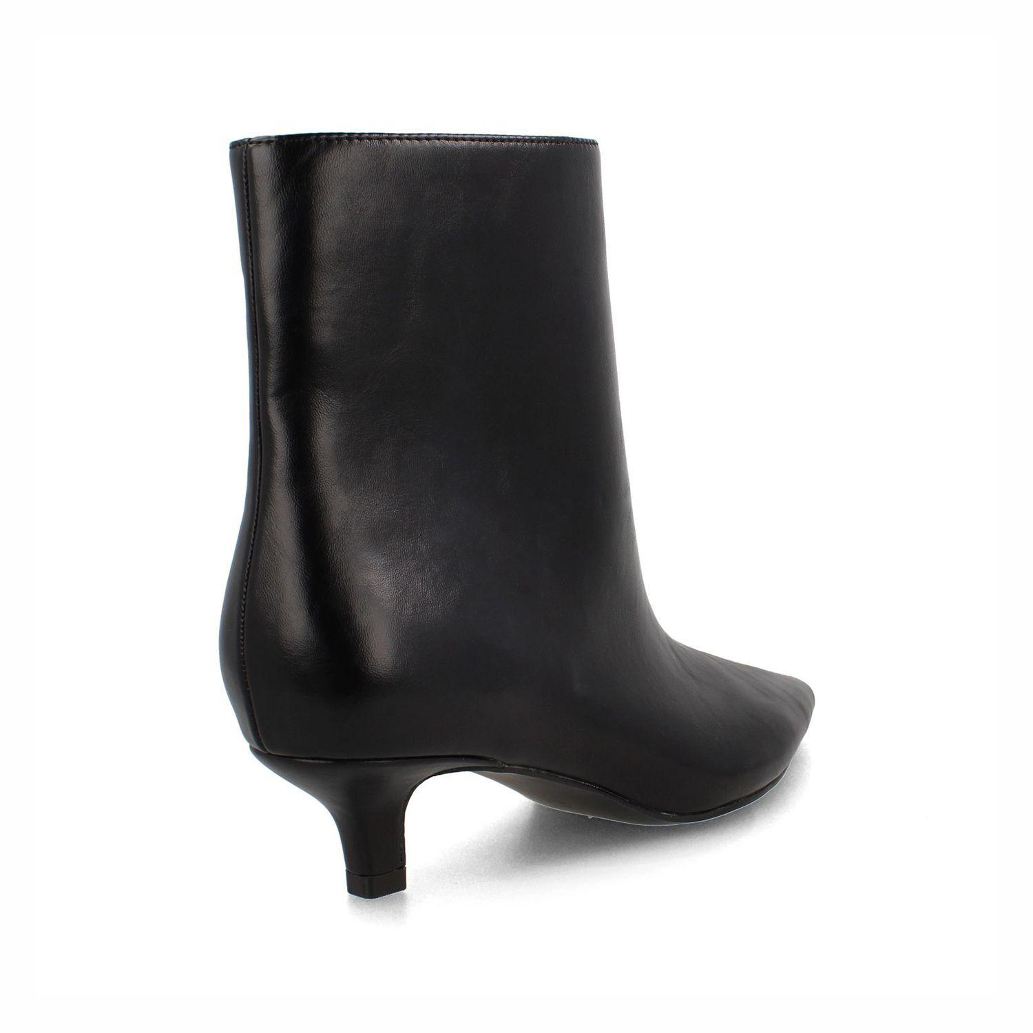 Botín Mujer Bata Synthetics Negro-2