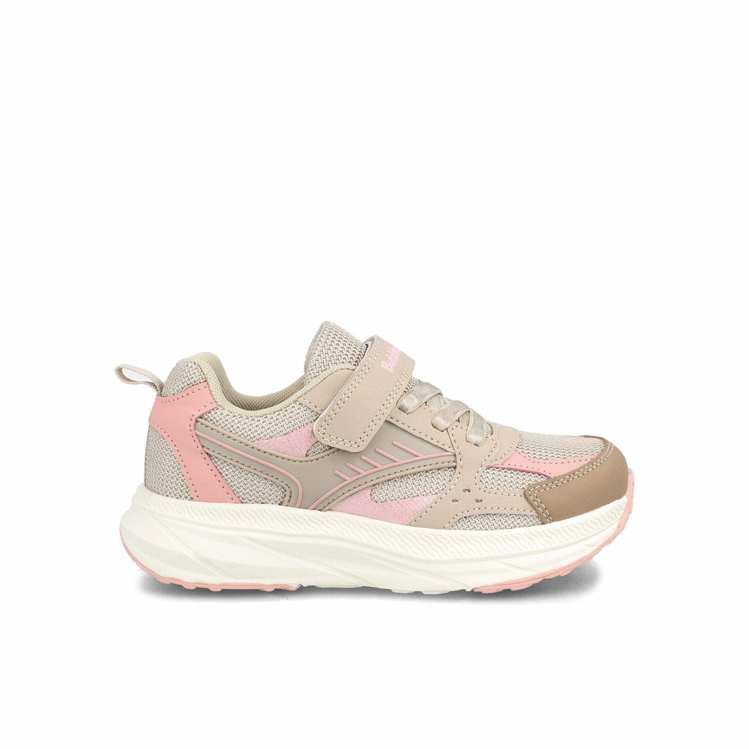 Zapatilla Niña Bubblegummers Ethan Beige - Rosado-0