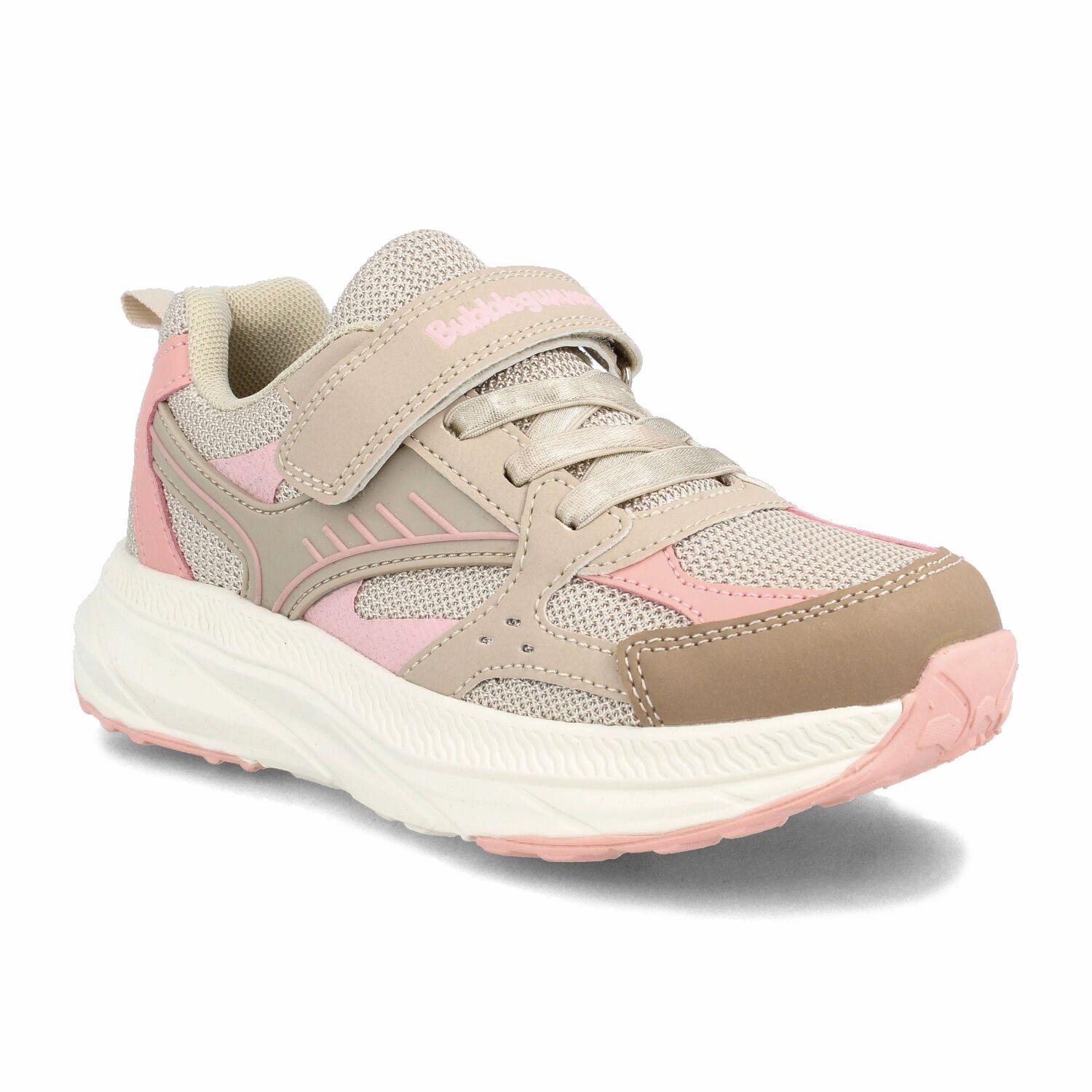 Zapatilla Niña Bubblegummers Ethan Beige - Rosado-1