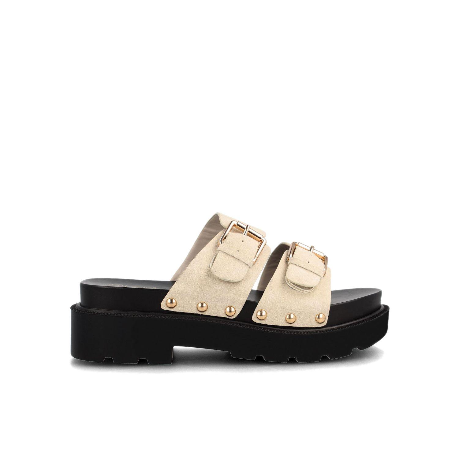Sandalia Mujer Bata Mercury Blanco-0