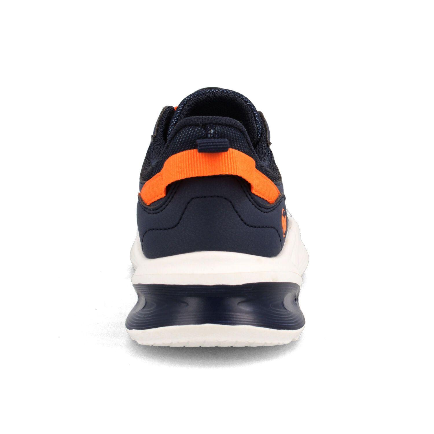 Zapatilla Niño Bubblegummers Dynamic Azul-Naranjo-2