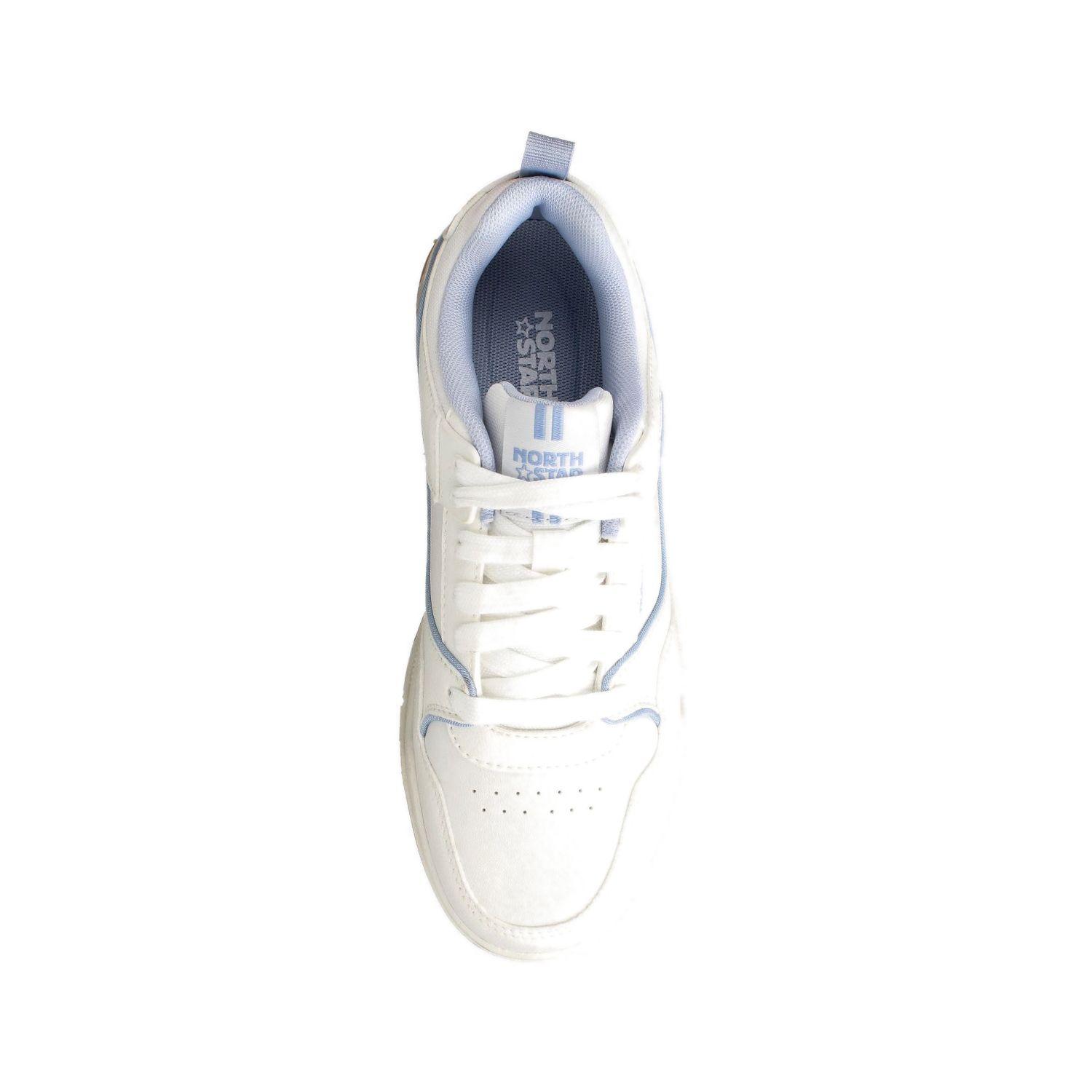 Zapatilla Mujer North Star Court 86 Blanco/Azul-3