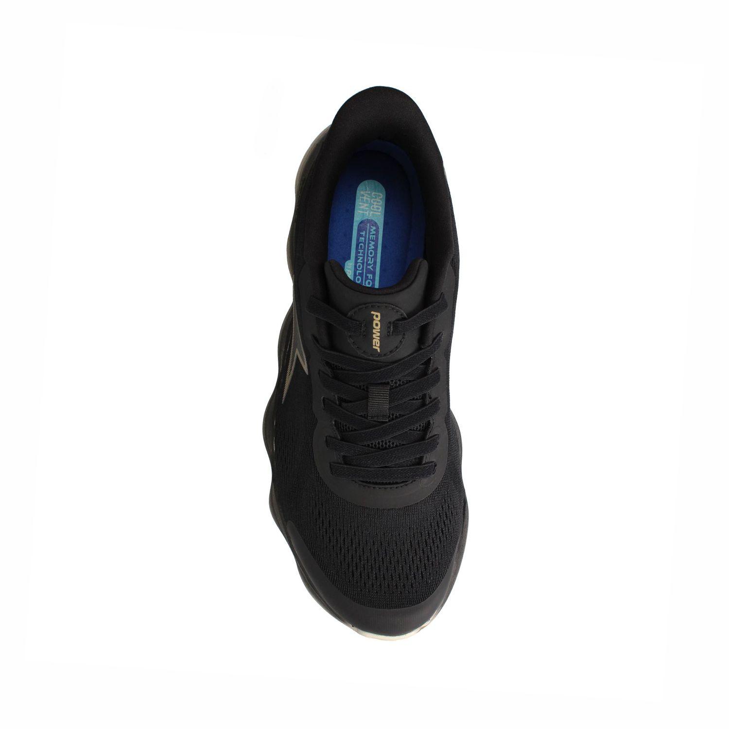 Zapatilla Hombre Power Mello V2 Walking Negro-3