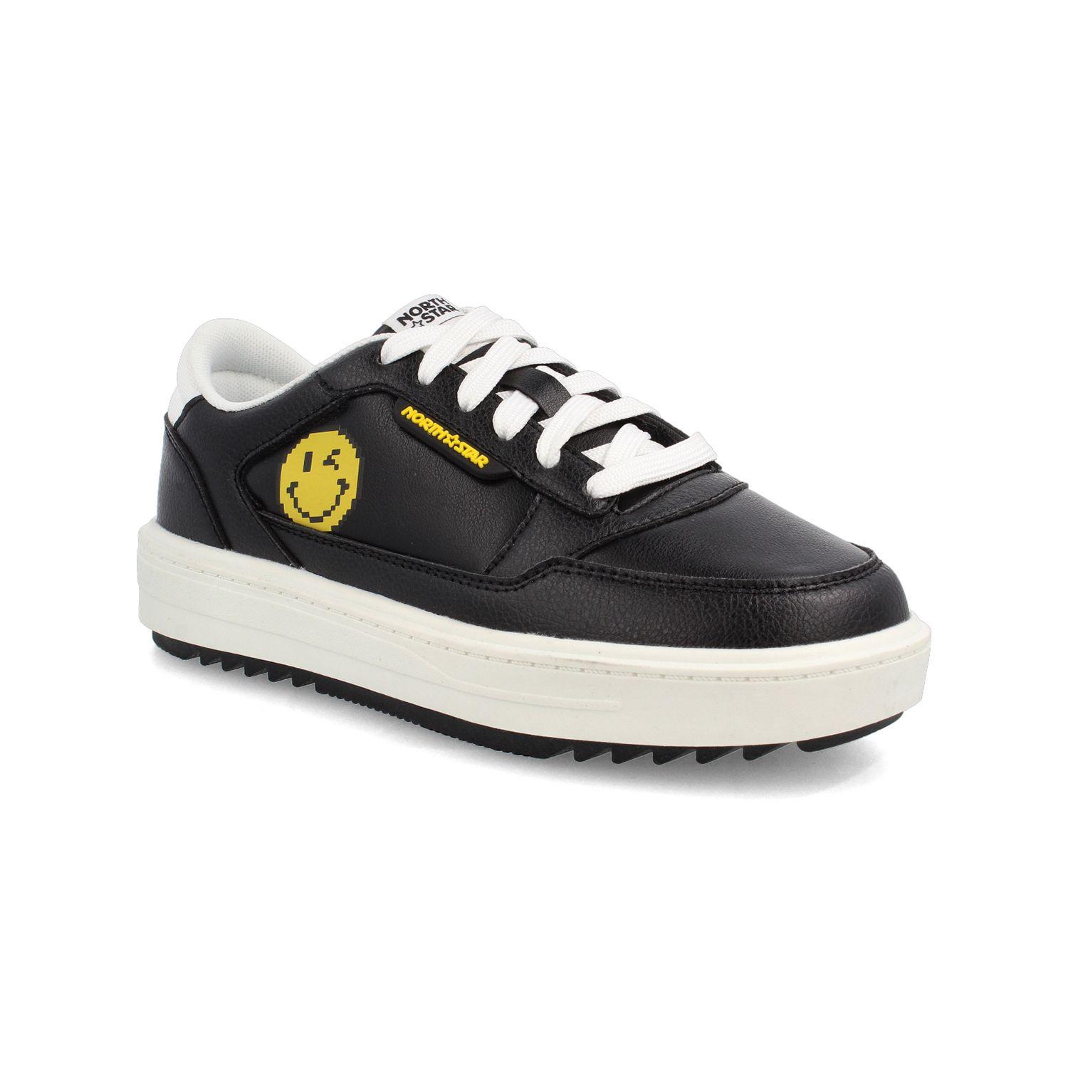 Zapatilla Mujer North Star Smileyworld Replay Negro-1