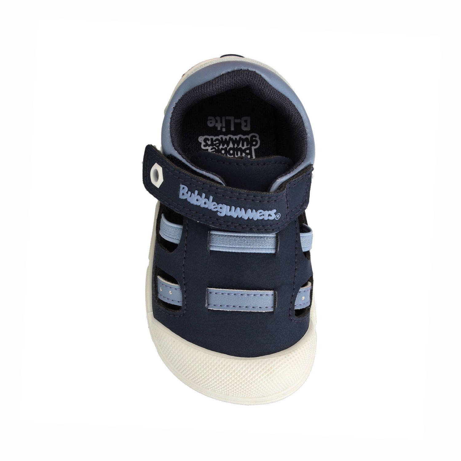Sandalia  Niño Bubblegummers Echo Azul Marino-3