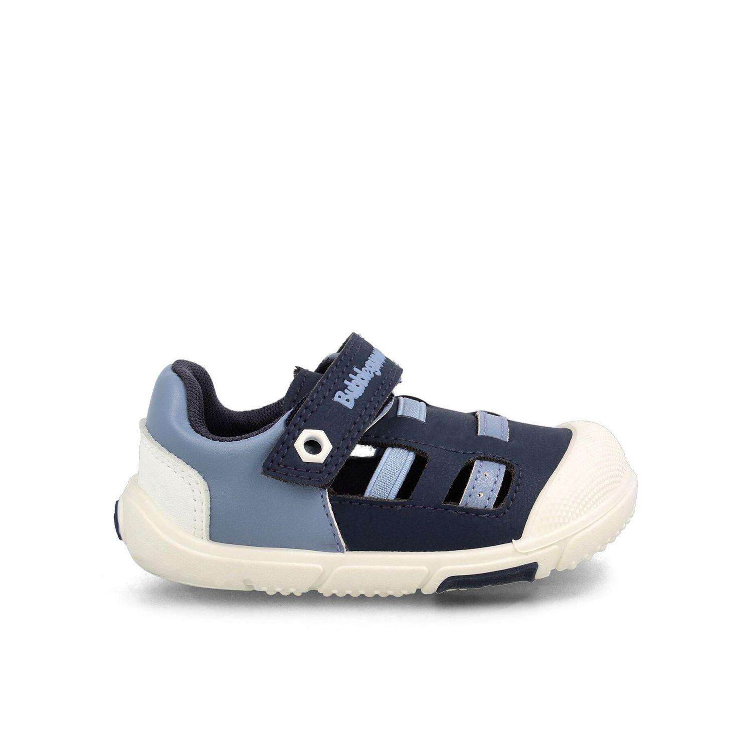 Sandalia  Niño Bubblegummers Echo Azul Marino-0