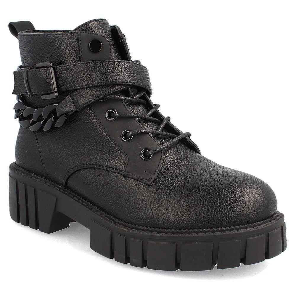 BOTÍN CASUAL MUJER BATA CHUMMY NEGRO-0