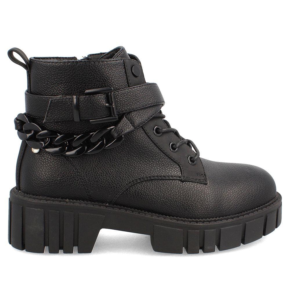 BOTÍN CASUAL MUJER BATA CHUMMY NEGRO-4