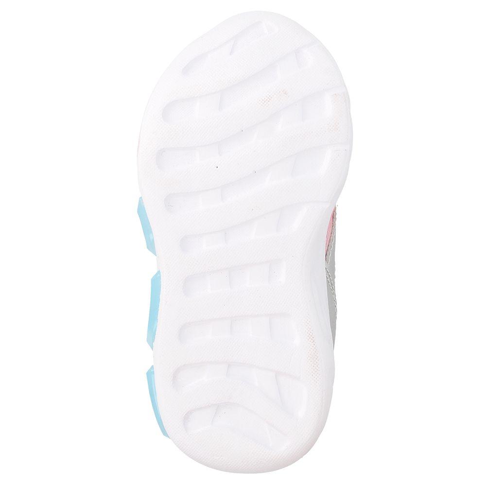 ZAPATILLA NIÑA BUBBLEGUMMERS STRIDE LIGHT PLATA 22 - 25-6