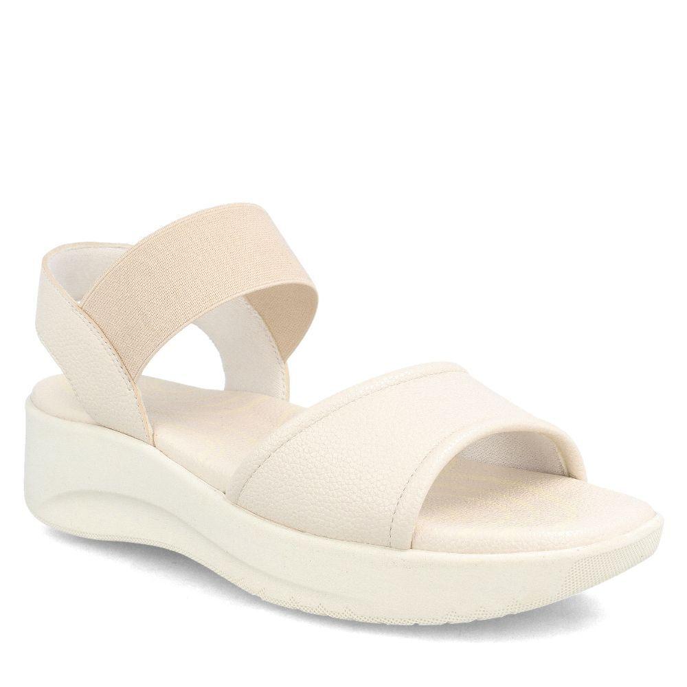 SANDALIA MUJER BATA COMFIT LILY CREMA-1