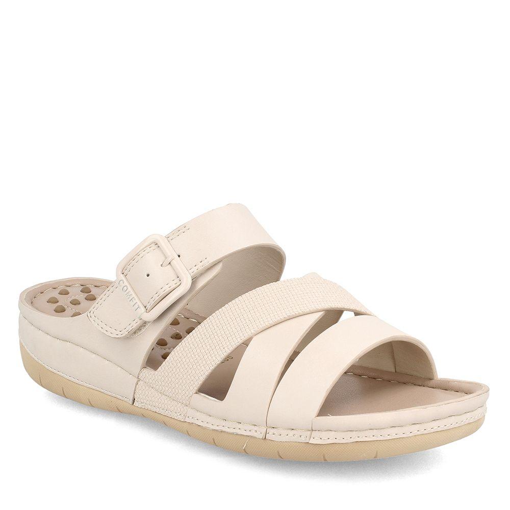 Sandalia Mujer Bata Cuyler Beige-0