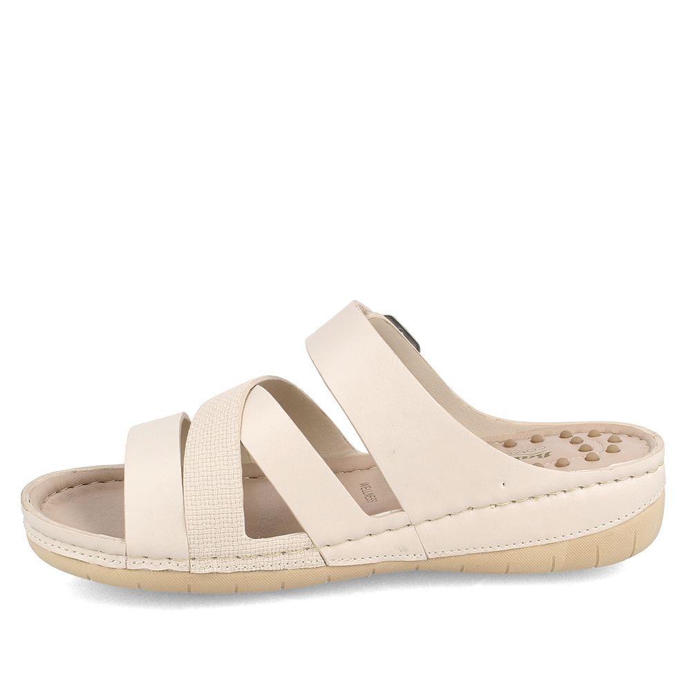 Sandalia Mujer Bata Cuyler Beige-1
