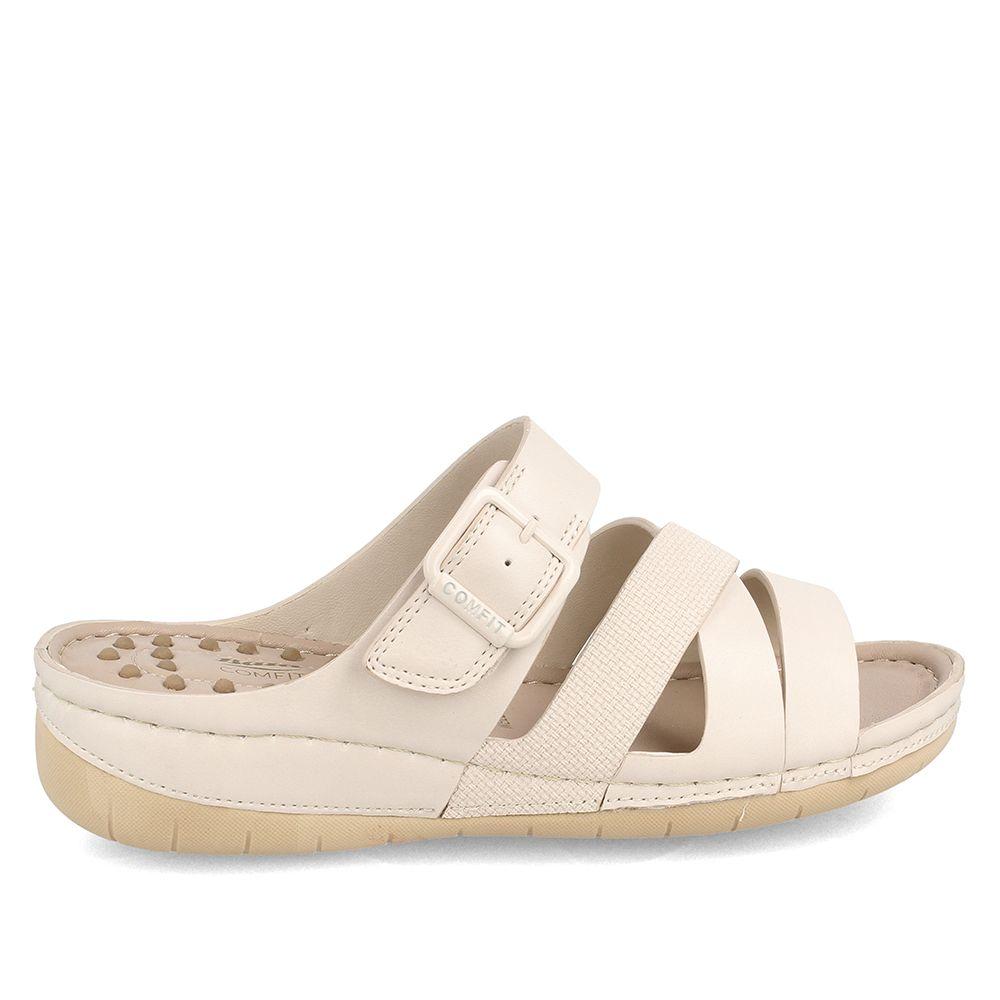 Sandalia Mujer Bata Cuyler Beige-4