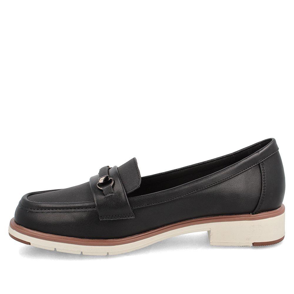 Mocasin Mujer Bata Freya Negro-1