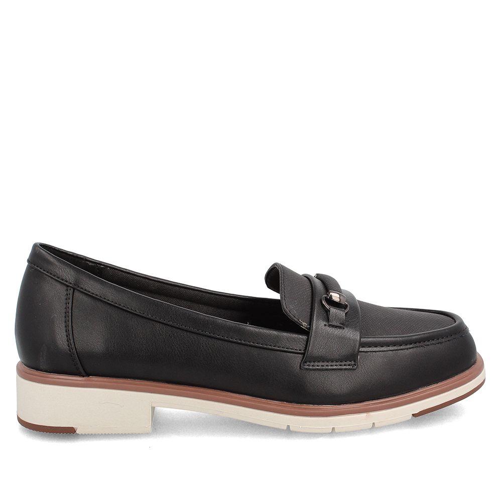 Mocasin Mujer Bata Freya Negro-4